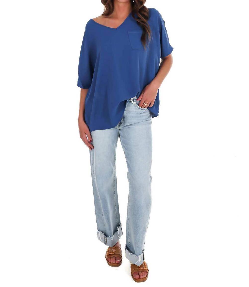 NEW JODIFL lovely day top in denim